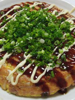 家計お助け☆お好み焼き風豚もやしオムレツ-レシピのメイン写真