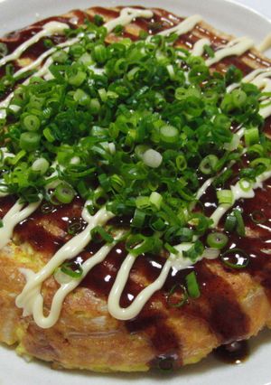 家計お助け☆お好み焼き風豚もやしオムレツ-レシピのメイン写真