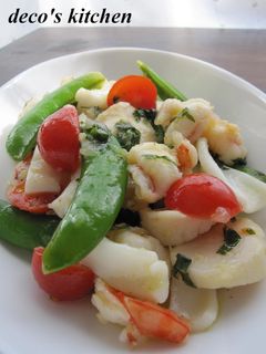 春♪スナップえんどうと魚介のマリネサラダ-レシピのメイン写真