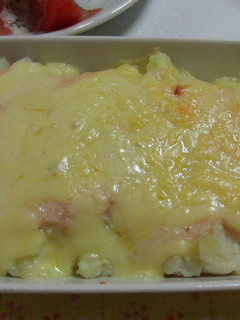 簡単☆おいしい☆ポテトの明太チーズ焼き-レシピのメイン写真