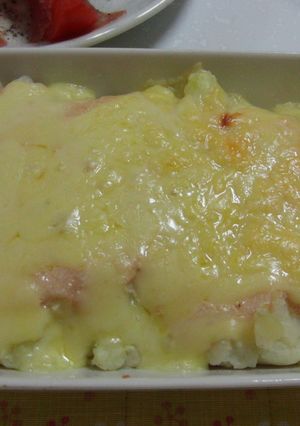 簡単☆おいしい☆ポテトの明太チーズ焼き-レシピのメイン写真