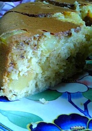 炊飯器でバナナ焼きいももっちりケーキ-レシピのメイン写真
