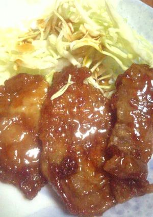 ☆豚肉のさっぱり焼き☆-レシピのメイン写真