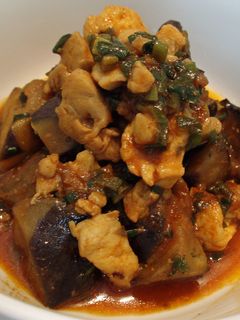 ナスと鶏肉のコチュジャン炒め-レシピのメイン写真