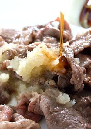 辛みがうまい！おろし玉ねぎポン酢-レシピのメイン写真