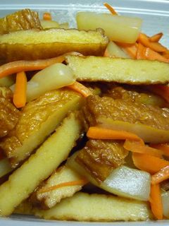 さつまあげとこんにゃくの炒め煮-レシピのメイン写真