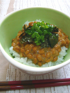 納豆★なめたけ★ご飯-レシピのメイン写真