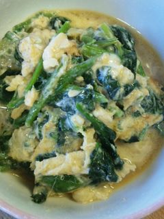 ほうれん草とチーズのトロトロ卵焼き-レシピのメイン写真