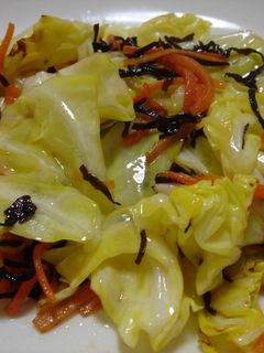 味付け不要!?野菜と塩こんぶ炒め-レシピのメイン写真