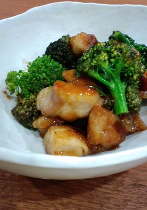 鶏とブロッコリーのさっぱり中華炒め-レシピのメイン写真