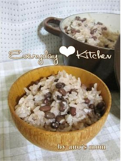 ル・クルーゼで炊くお赤飯❤-レシピのメイン写真