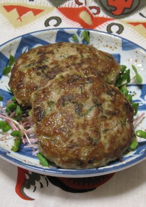 豚ミンチ☆彡和風つくねハンバーグ-レシピのメイン写真