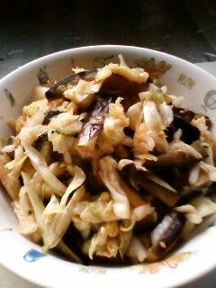 なすとキャベツの中華風おひたし-レシピのメイン写真