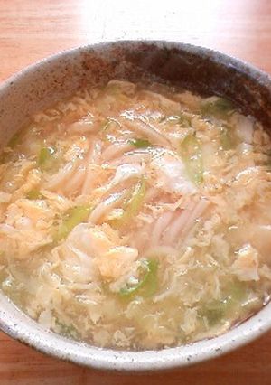 やさしい味わいのとろみネギうどん-レシピのメイン写真