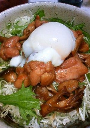 とり照り丼 半熟玉子のっけ☆-レシピのメイン写真