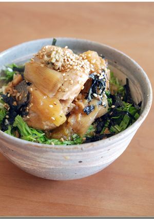 ぶりねぎ丼-レシピのメイン写真