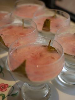 桜 薫るぅ 杏仁豆腐-レシピのメイン写真