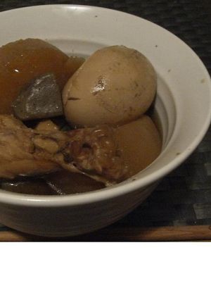 圧力鍋で味しみ大根と手羽元のほっこり煮物-レシピのメイン写真