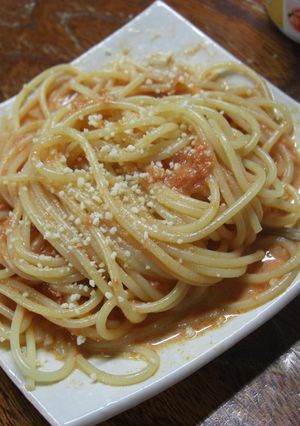 マヨで♪簡単ミートスパゲッティ-レシピのメイン写真