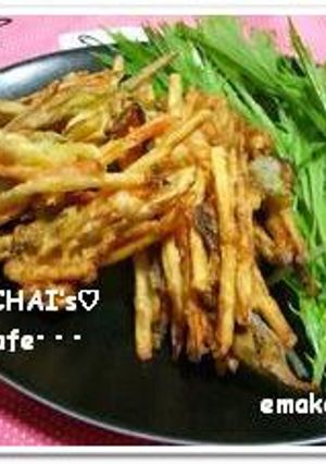 サクサク美味♪私のお勧め★かき揚げ-レシピのメイン写真