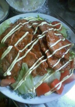 簡単☆手抜き☆焼き肉丼☆ﾛｺﾓｺ風♪-レシピのメイン写真
