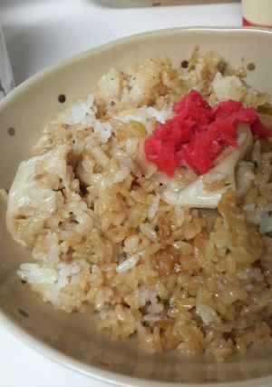 あっとゆうま♪ギョウザの炒飯♪-レシピのメイン写真