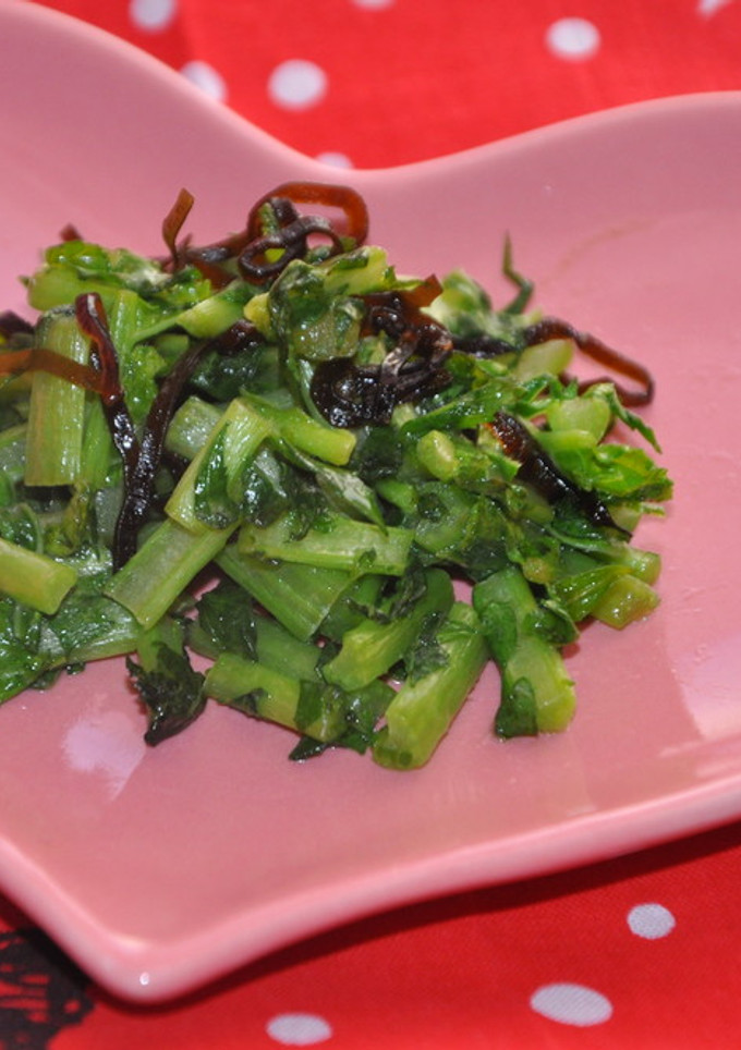 簡単☆大根の茎の炒め物-レシピのメイン写真