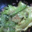絹さやとレタスのしゃきしゃき炒め