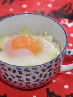レンジで卵料理☆巣ごもり卵-レシピのメイン写真