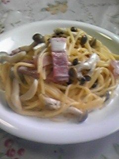 簡単♪クリームパスタ-レシピのメイン写真