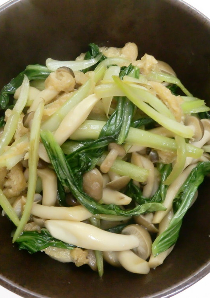 青梗菜の煮びたし-レシピのメイン写真