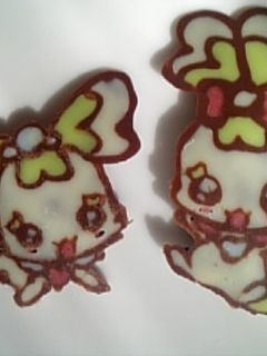 キャラチョコプレート-レシピのメイン写真