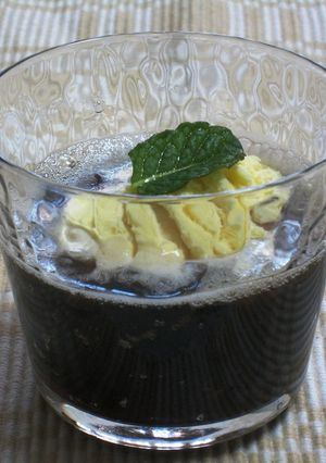 コーヒーゼリースカッシュフロート-レシピのメイン写真