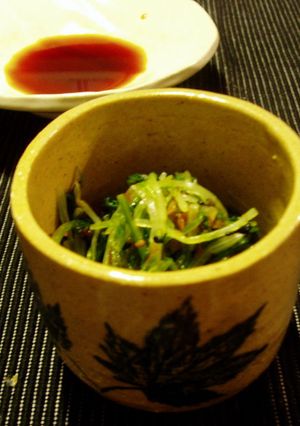 水菜＆おかかしらすのさっぱりポン酢和え＊-レシピのメイン写真
