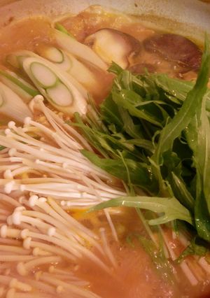 豚バラの辛味噌鍋-レシピのメイン写真