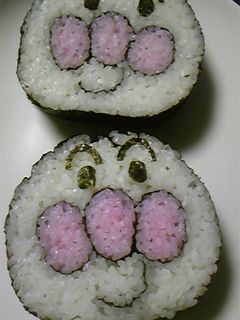 ☆子供が喜ぶアンパンマン太巻き☆巻き寿司-レシピのメイン写真