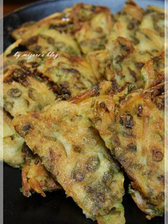 創作絶品ねぎとじゃが芋の焼き餅★チヂミ風-レシピのメイン写真