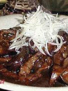 ■甜麺醤でこってり♪茄子と牛肉の煮込み-レシピのメイン写真