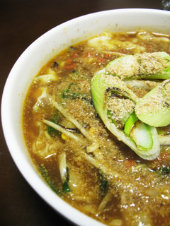 ごまたっぷり!カレーうどん-レシピのメイン写真