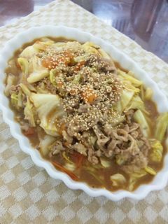 春キャベツの牛肉とま炒め♪-レシピのメイン写真