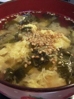 高菜漬の卵とじ-レシピのメイン写真