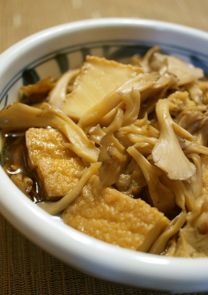 厚揚げと舞茸の煮物-レシピのメイン写真
