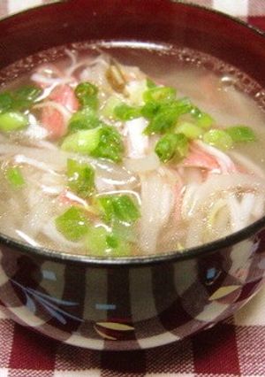 簡単✿お手軽✿もやしとウェイパーのスープ-レシピのメイン写真