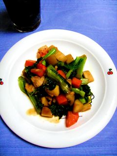 カラフル菜の花バター醤油炒め|゚◎゚)∋-レシピのメイン写真