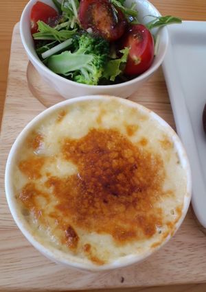 ＊マッシュポテトとひき肉のグラタン＊-レシピのメイン写真