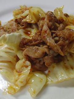 キャベツと豚バラの味噌炒め♪-レシピのメイン写真