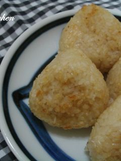 余ったお米でホクホク焼きおにぎり☆-レシピのメイン写真