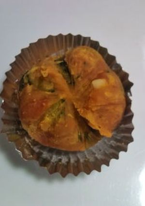 余ったかぼちゃの煮物で☆チーズ入り茶巾☆-レシピのメイン写真