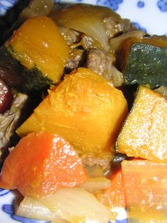 肉かぼちゃ-レシピのメイン写真