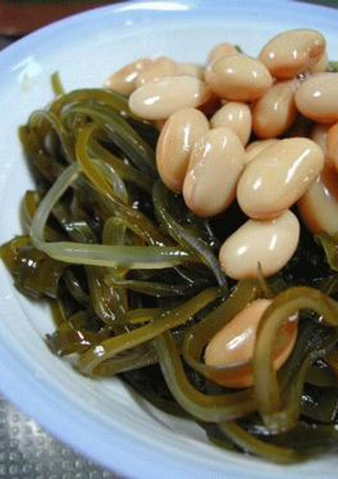 切り昆布と大豆の煮物-レシピのメイン写真